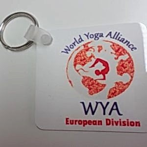 World Yoga Alliance Keyring