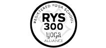 Yoga Europe - Black Logo - RYS 300 Yoga Alliance